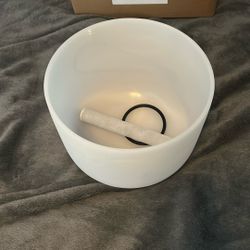 Glass Singing Bowl