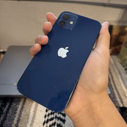 iPhone 12 With 64 GB of Storage (AT&T) (Navy Blue)