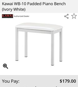 Kawai Piano Bench Brand New In Box 