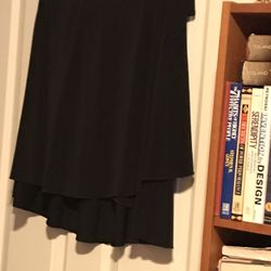 Motherhood Small Black Knee Length Maternity Skirt