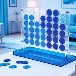 Blue Acrylic 4-IN-A-ROW