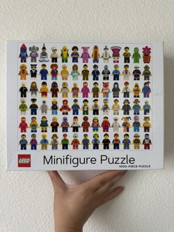 Lego Minifigure Puzzle, 1000-Piece Puzzle