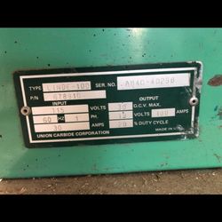 Linde 100 Welder 110 V