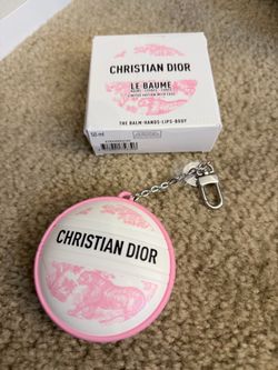 Authentic Dior hand cream keychain