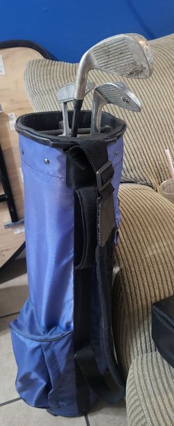 Golf Bag with Clubs