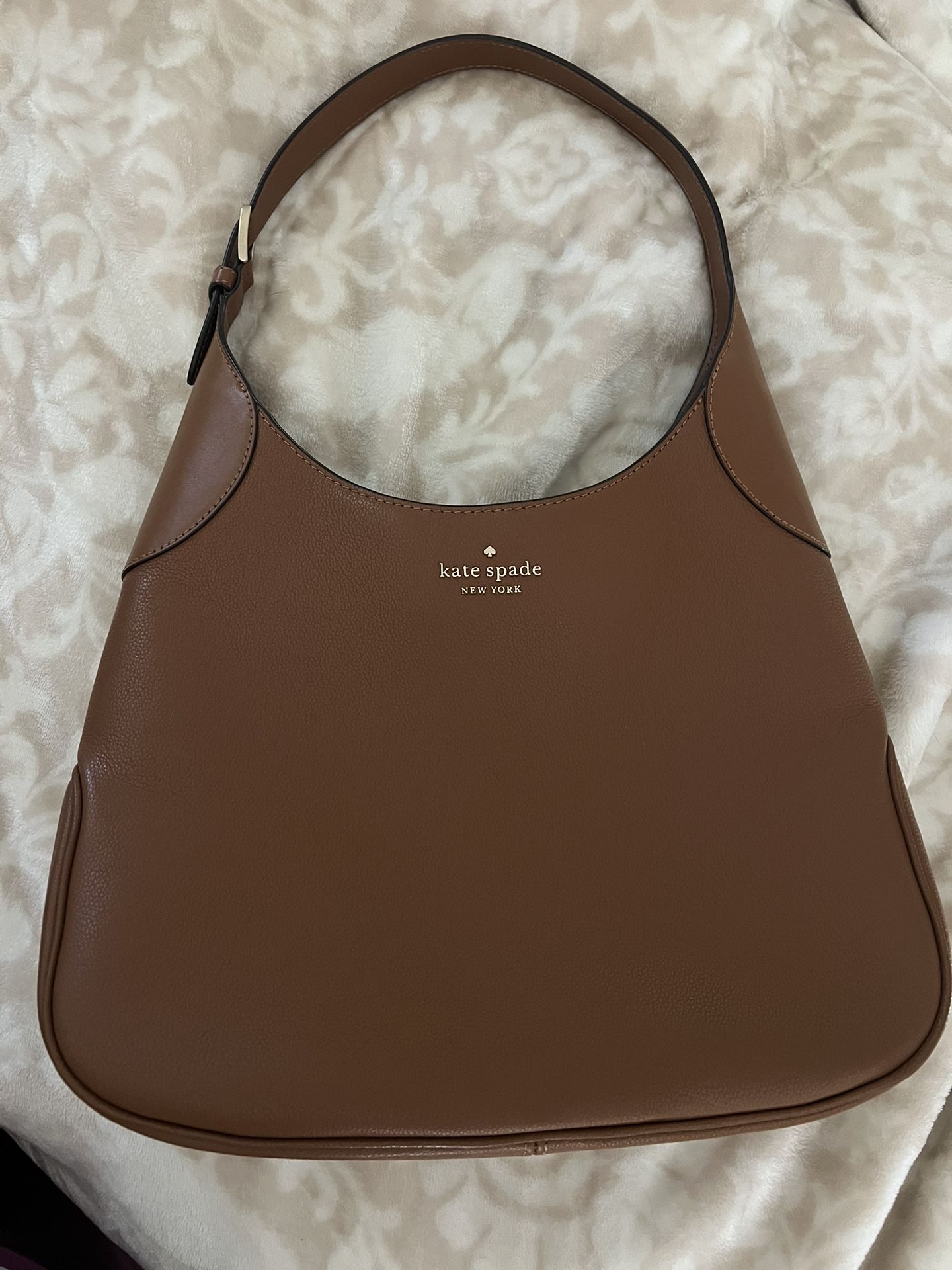 Kate Spade Brown Leather Hobo Bag
