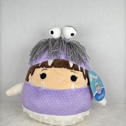 Squishmallows Disney Boo from Monsters Inc 8" Soft Plush New