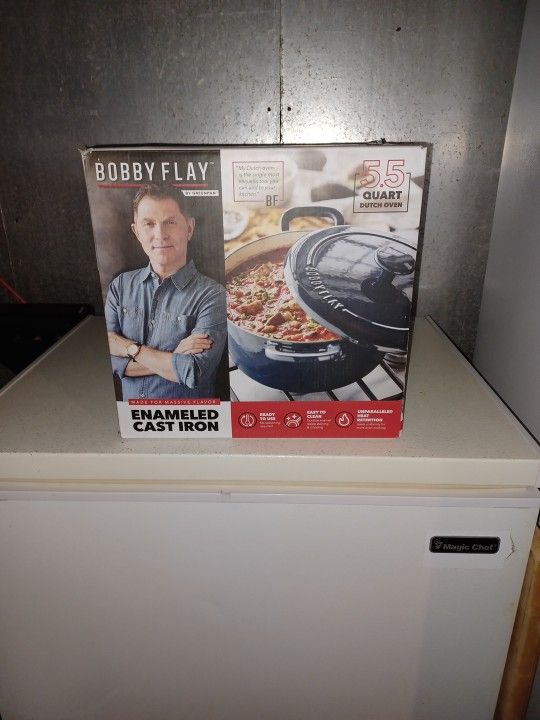 Green Pan Bobby Flay Cast Iron 5.5 Quart