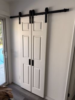 Barn Doors And Slide Mechanism