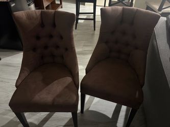 Rustic vintage chairs