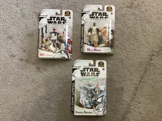 Star Wars The Black Series Clone Wars 50th Anniversary Lot