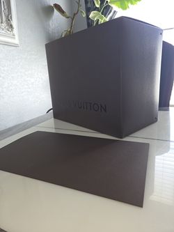 Authentic Louis Vuitton Rich Brown Storage Box