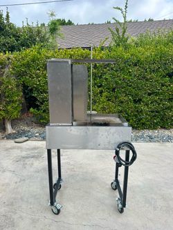 Commercial Gas Shawarma / Gyro Broiler – Vertical Kebab Machine