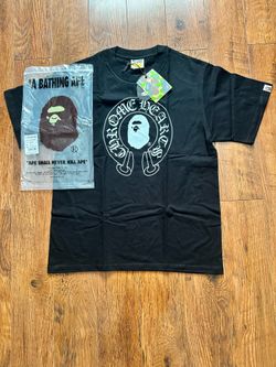 BAPE x Chrome Hearts Ape Head T-Shirt
