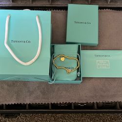 Tiffany N Co 925 Silver Bead Bracelet 