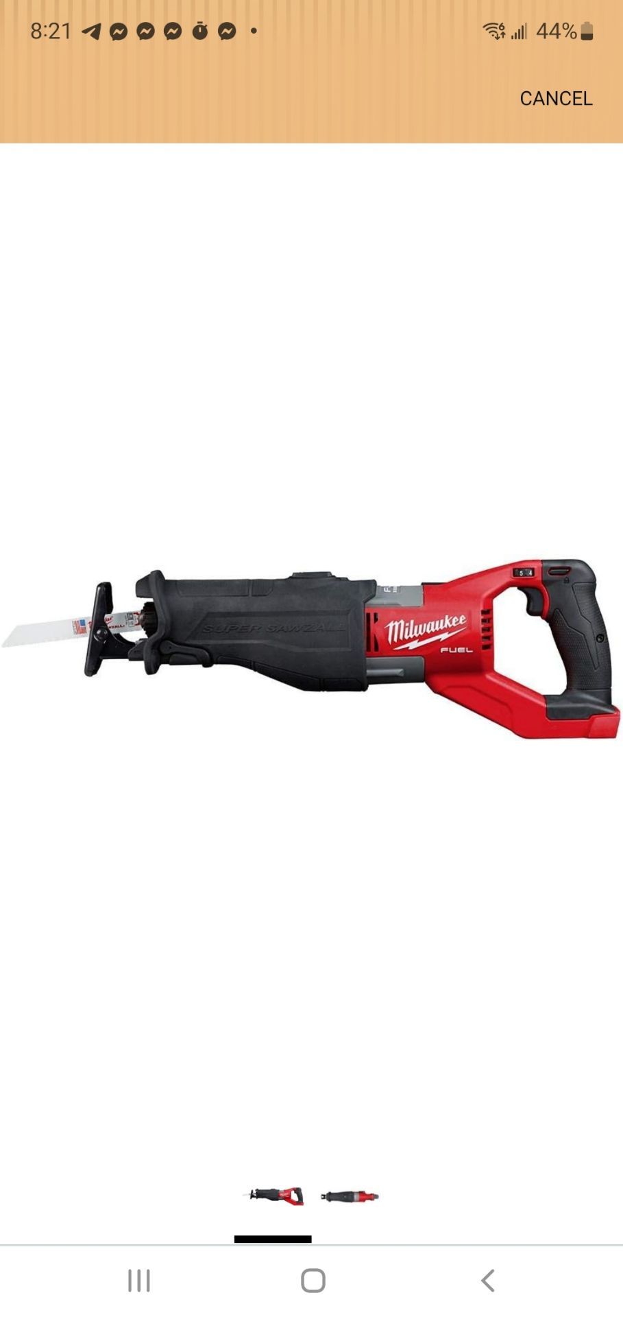 🔥 BRAND NEW Milwaukee FUEL Super Sawzall Reciprocating Saw – Heavy Duty Power Tool 🔥