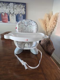 Fisher Price Space-saver  high chair and Booster Seat