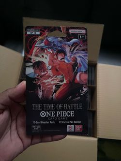 OP-16 The Time of Battle Sleeved Booster Packs