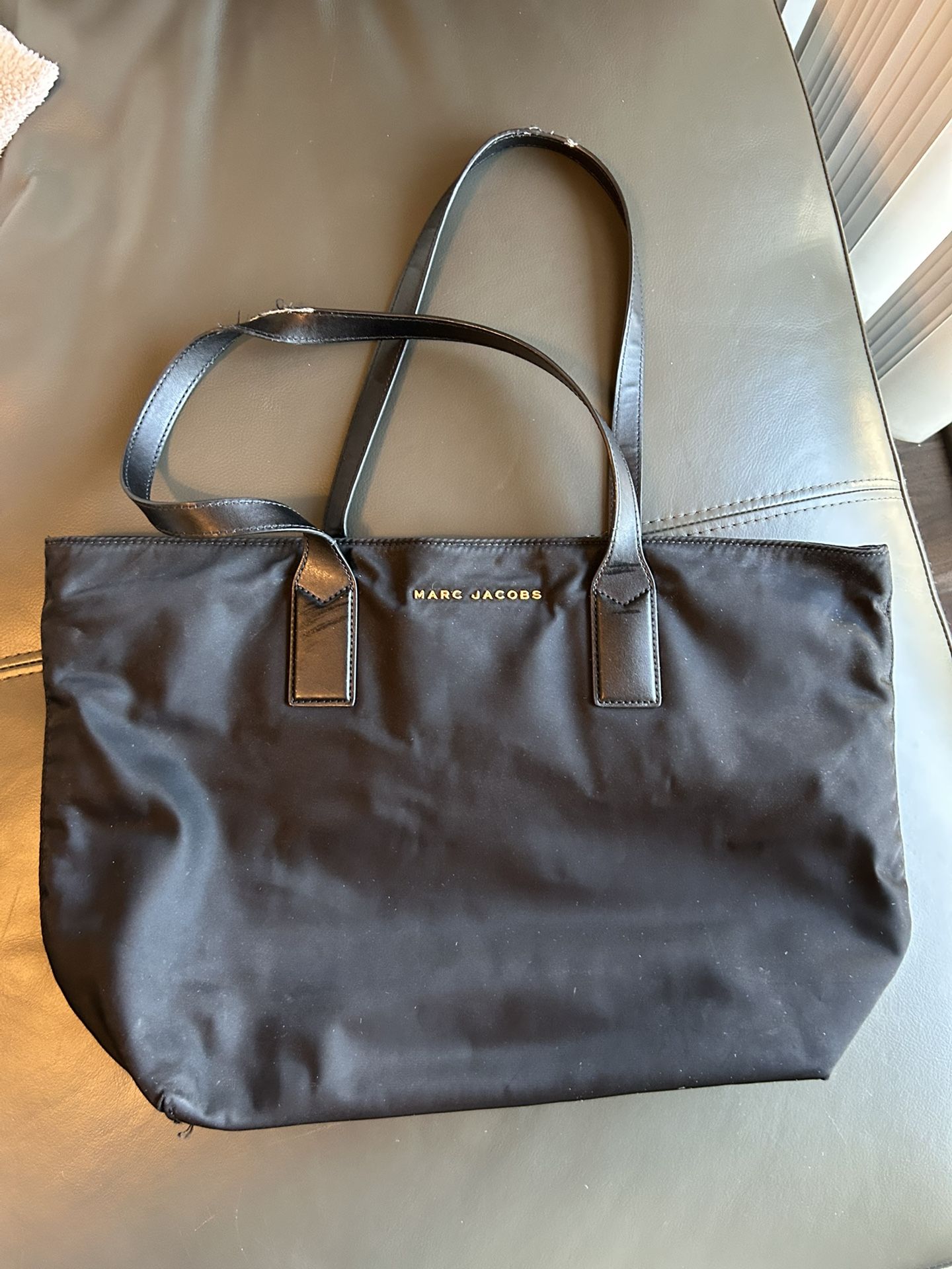 Marc Jacobs Black Nylon Tote Bag
