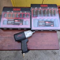 Aircat 1150 Icon Sockets 1/2 Inch 