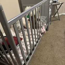 Baby Crib And Diaper Station 