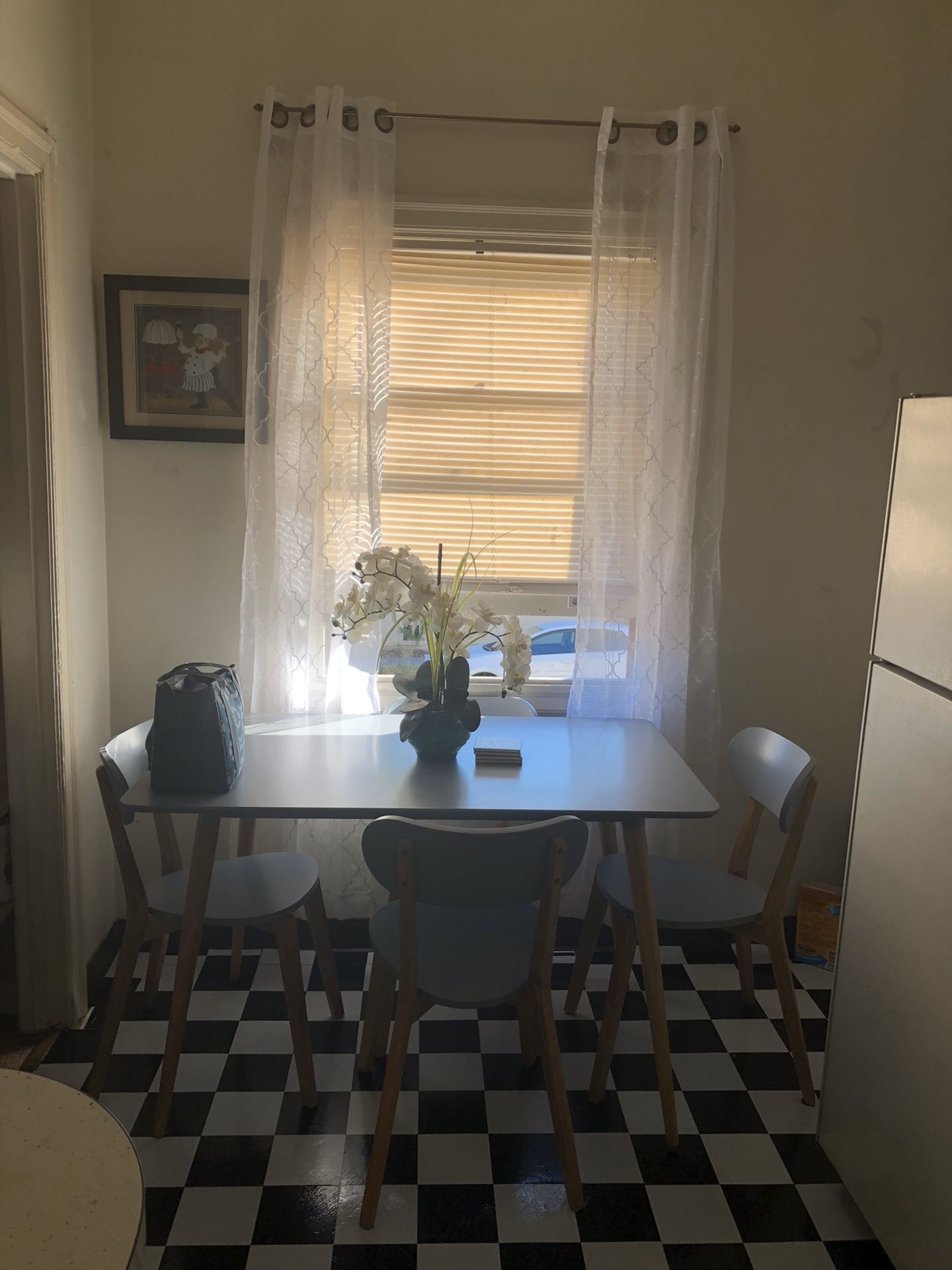 Small kitchen table set