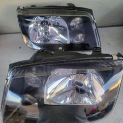 99-05 Volkswagen Jetta Headlights Luces Calaveras Micas Faros Focos Faroles 