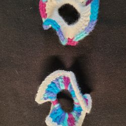 Crochet Hair Scrunchies