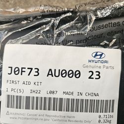 2025 Hyundai OEM Genuine First Aid Kit 