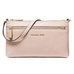 Michael Kors Jet Set Large Wristlet Soft Pink One Size