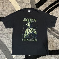 Beatles John Lennon 2005 Rock Band T-Shirt Men's Size-XL