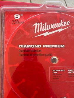 Discos Milwaukee de 9 pulgas