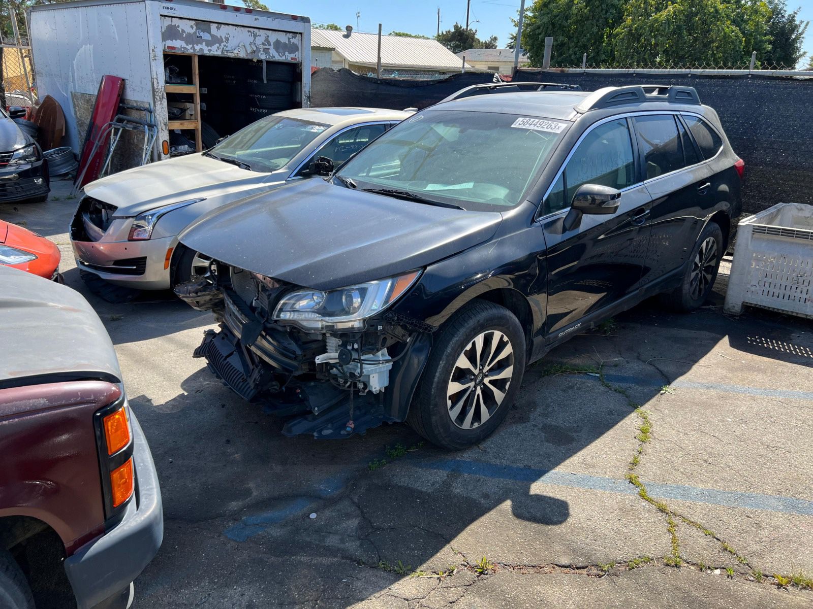 Part Out 2015 Subaru Outback 2.5L Limited
