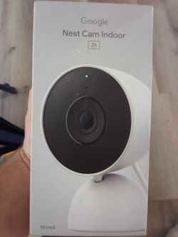 Google Nest Cam Indoor 2K Wired
