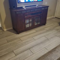 TV Stand Solid Wood $350