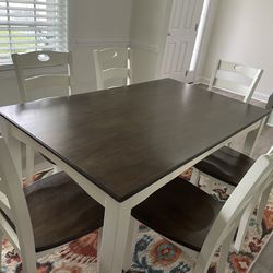 Ashley Dinning Table with 6 Chairs