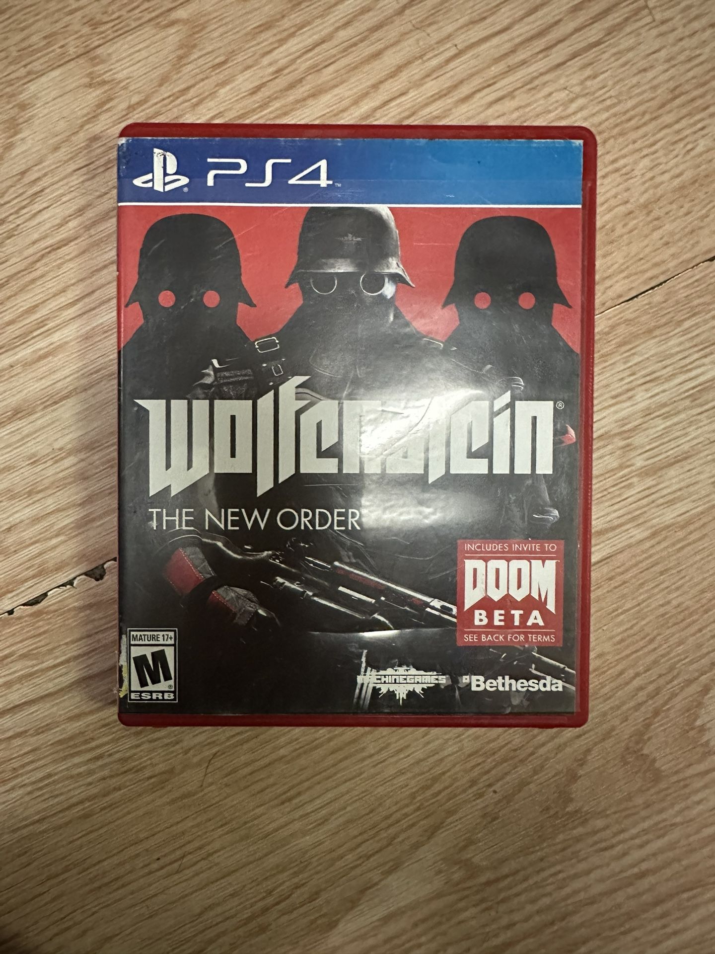 PSP 4 Game Wolfenstein
