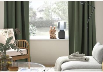 Ikea Merete Darkening Curtains 2 Pcs
