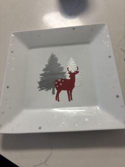 🎄 BEAUTIFUL CHRISTMAS DINNERWARE – SET OF 15! 🎄