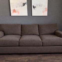 Extra Deep Brown Cindy Crawford Sofa