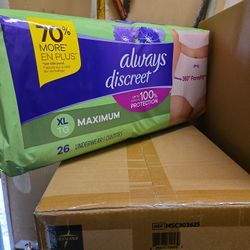 Always Discreet XL Maximum Underwear
