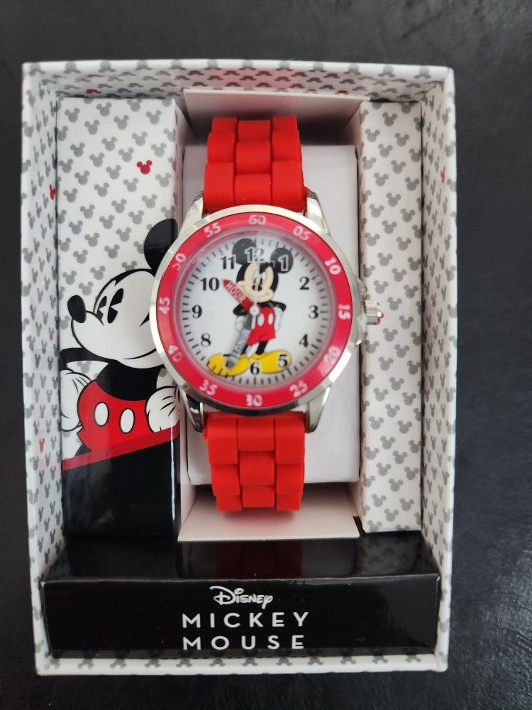 Brand New, Never Used, Mickey Watch, Still In Original Packaging Watch,