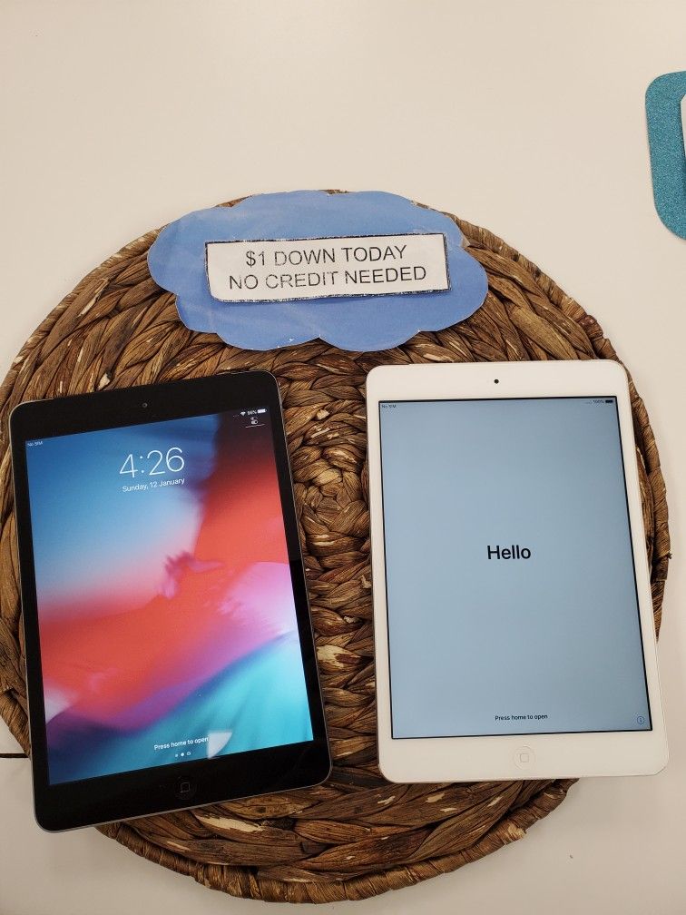 Apple iPad Mini 2 - 90 Days Warranty - Payments Available With $1 Down