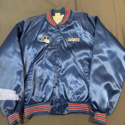 Vintage New York Giants Satin Jacket 