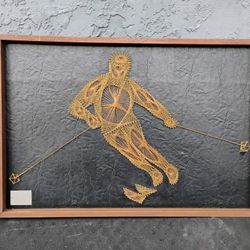 36.5" x 25" "ALPINE" Copper Art- By:John M Barton 