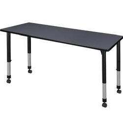 MSRP 375$ (50%off)Brand new Regency Kee Height Adjustable Mobile Classroom Table