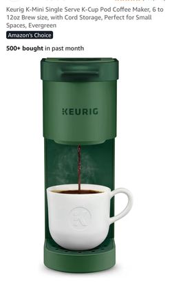 Keurig K-Mini Single Serve Coffee Maker – Evergreen