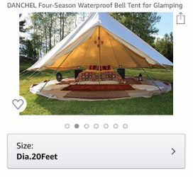 Event Bell Tent for Parties & Special Occasions