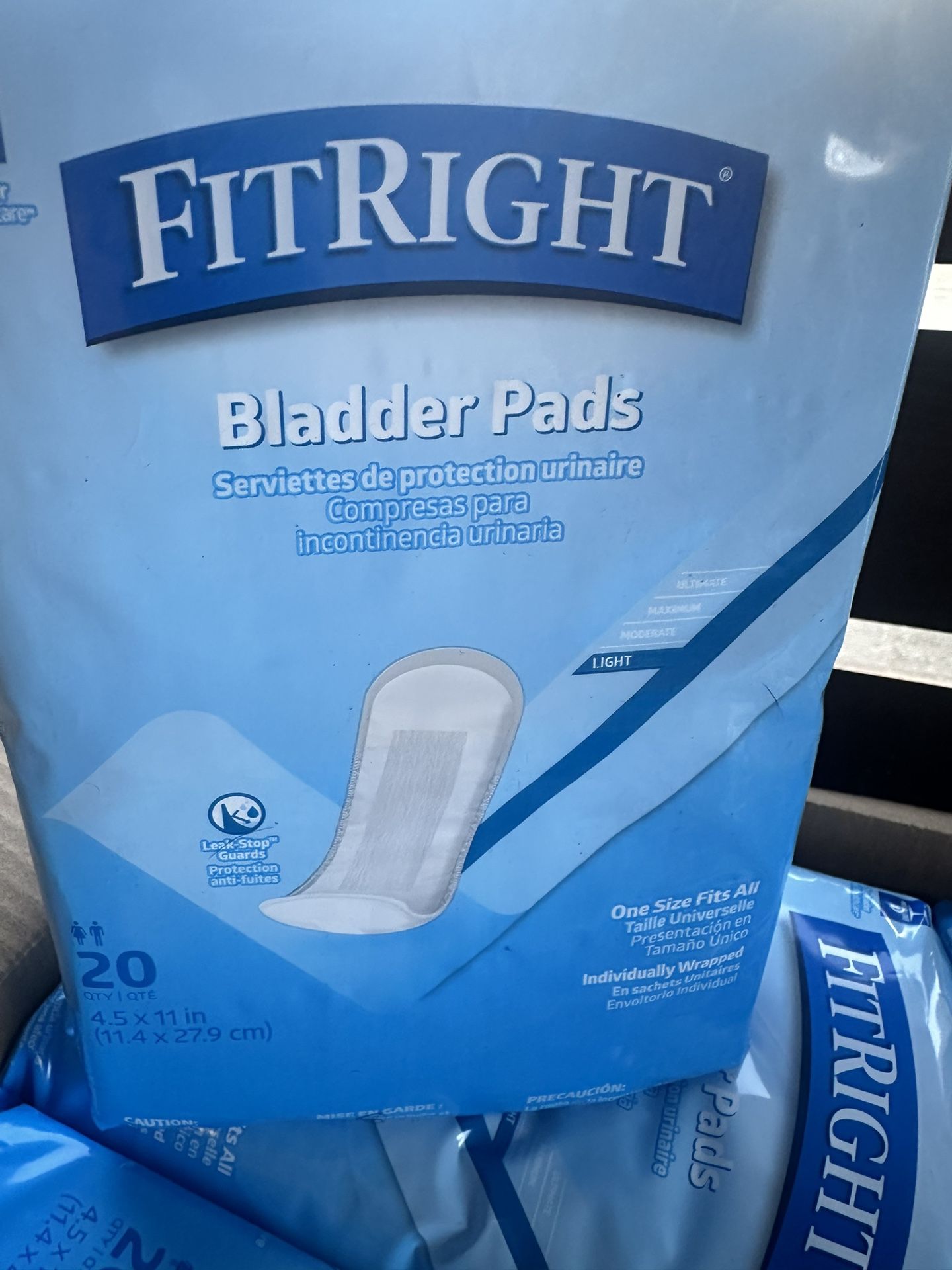 Sanitary Napkins, Bladder Control Panty Liners