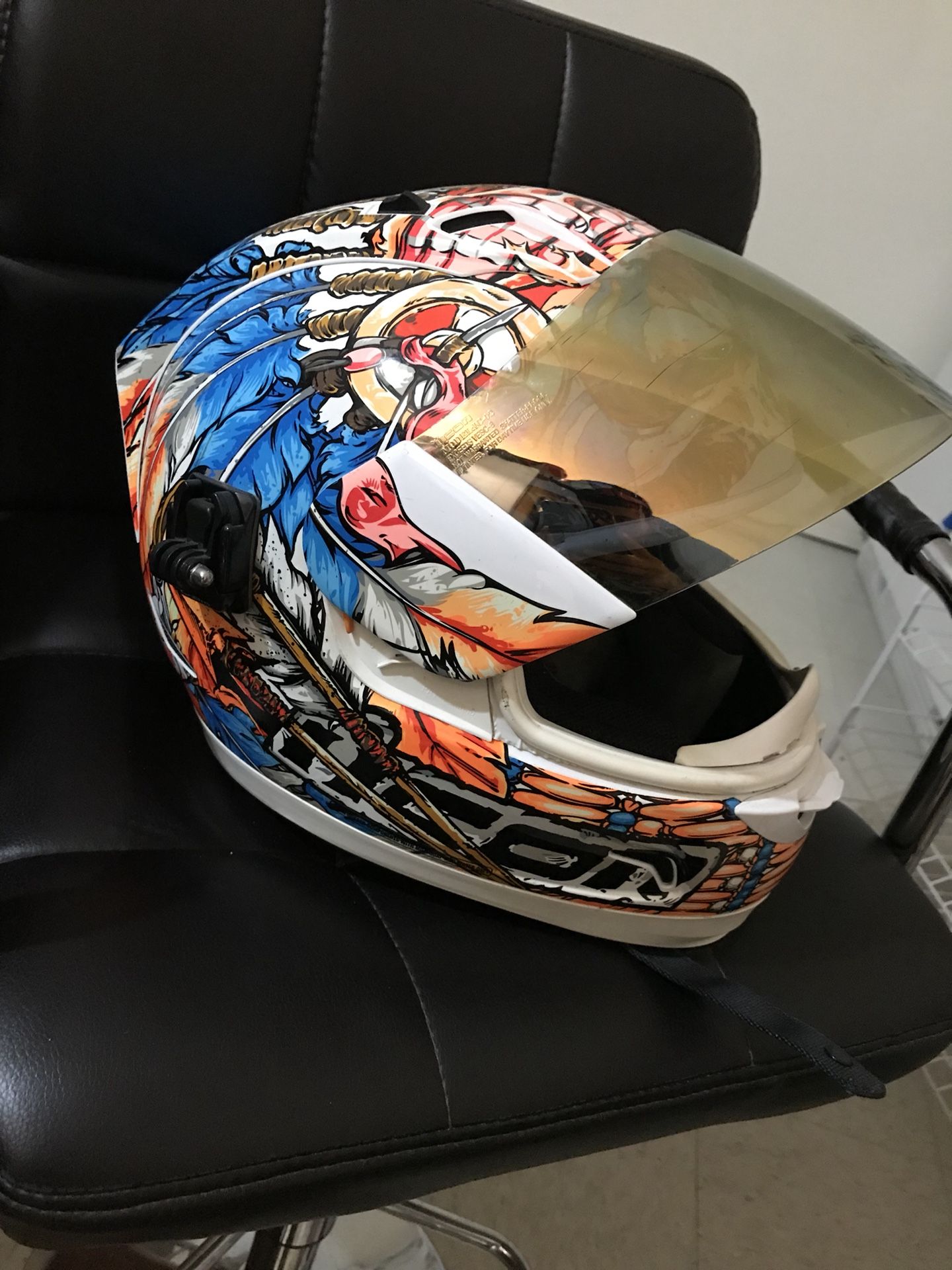 Icon chieftain helmet